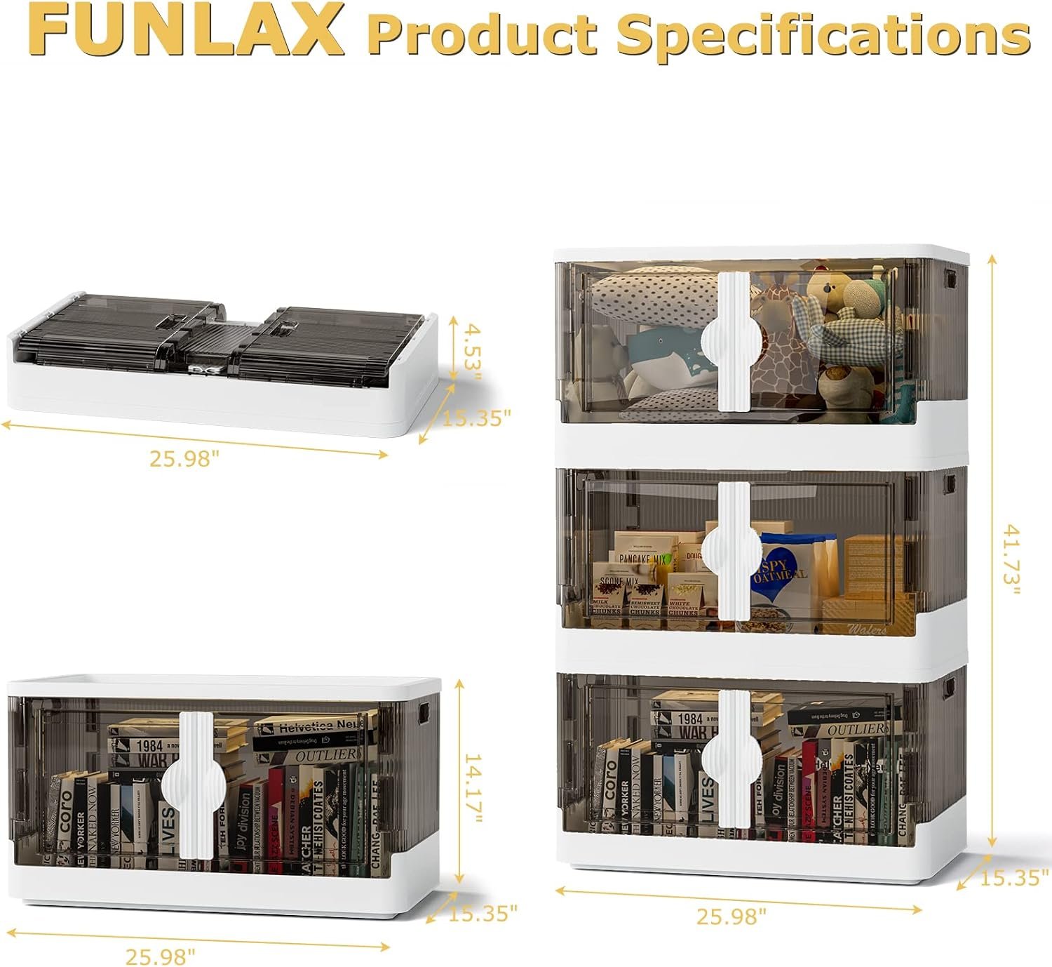 FUNLAX Storage Bins Review